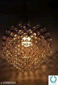 Fancy Ceiling Lights - 250 mm Lege Jhumar, Crystal, Jhumar Pack, Pack of :1
